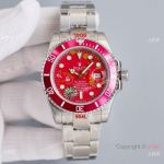 Swiss Grade Copy Rolex Blaken Submariner Limited Edition Watch Red Dial